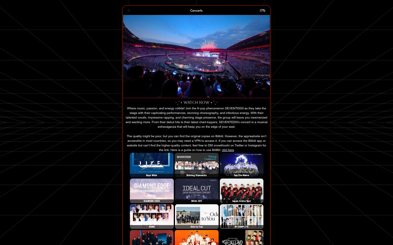 Seventeen Concerts seventeen-concerts